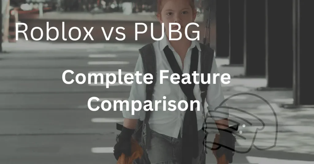 Roblox vs PUBG